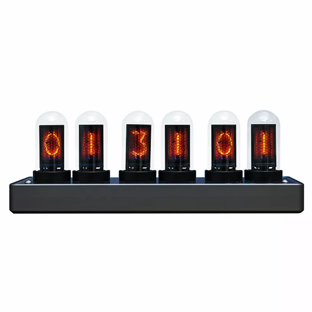 IPS Nixie Tubes Digital Table Clock