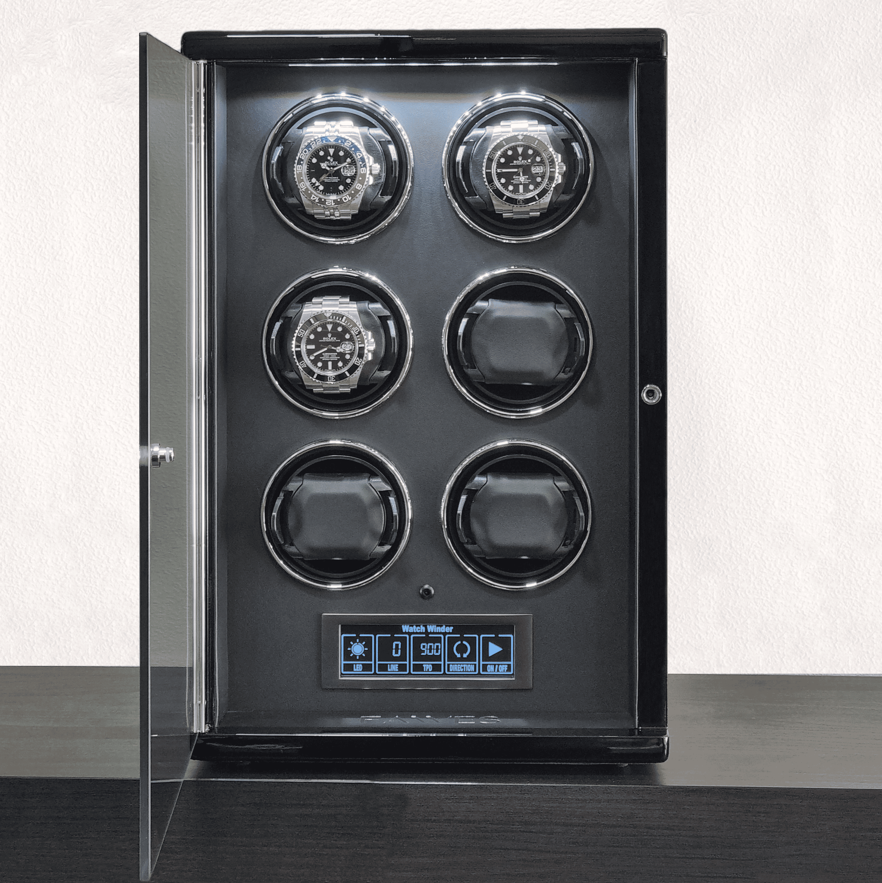 X32 Automatic Watch Winder with LCD Touch Screen - 6 Epitope