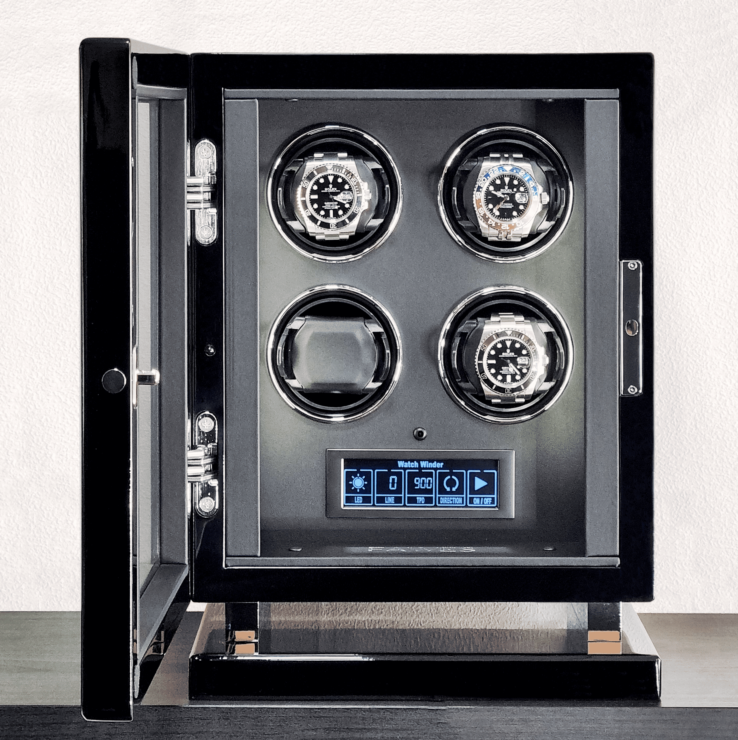 X63 Automatic Winder - Biometric Locking - 4 Watches