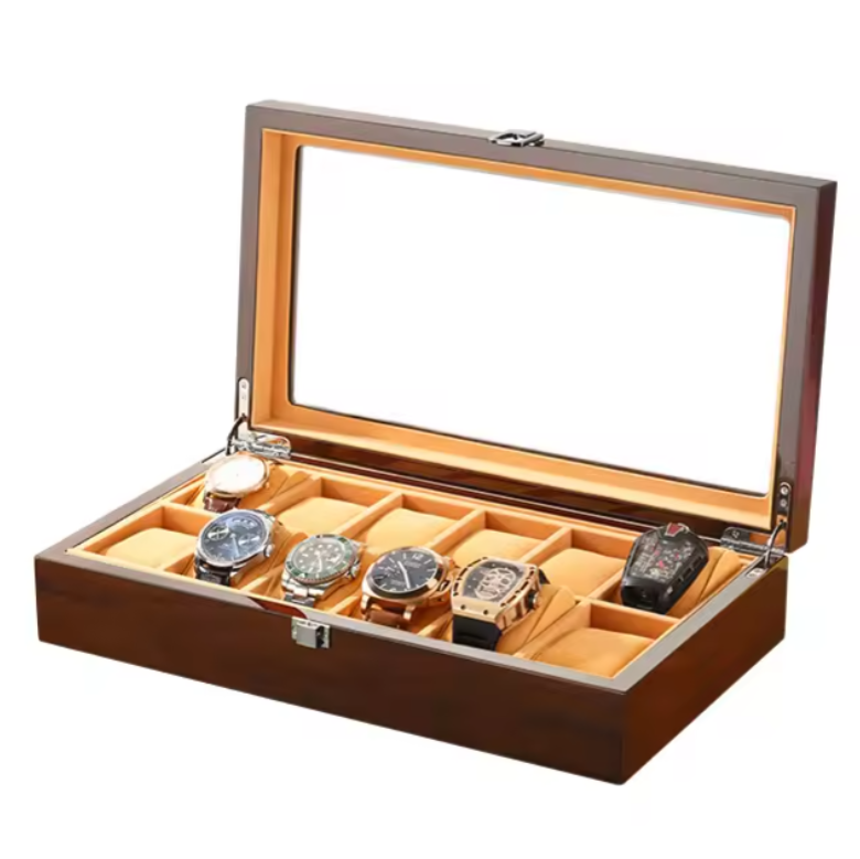 Wooden Watch Storage Cases- 12 Watches