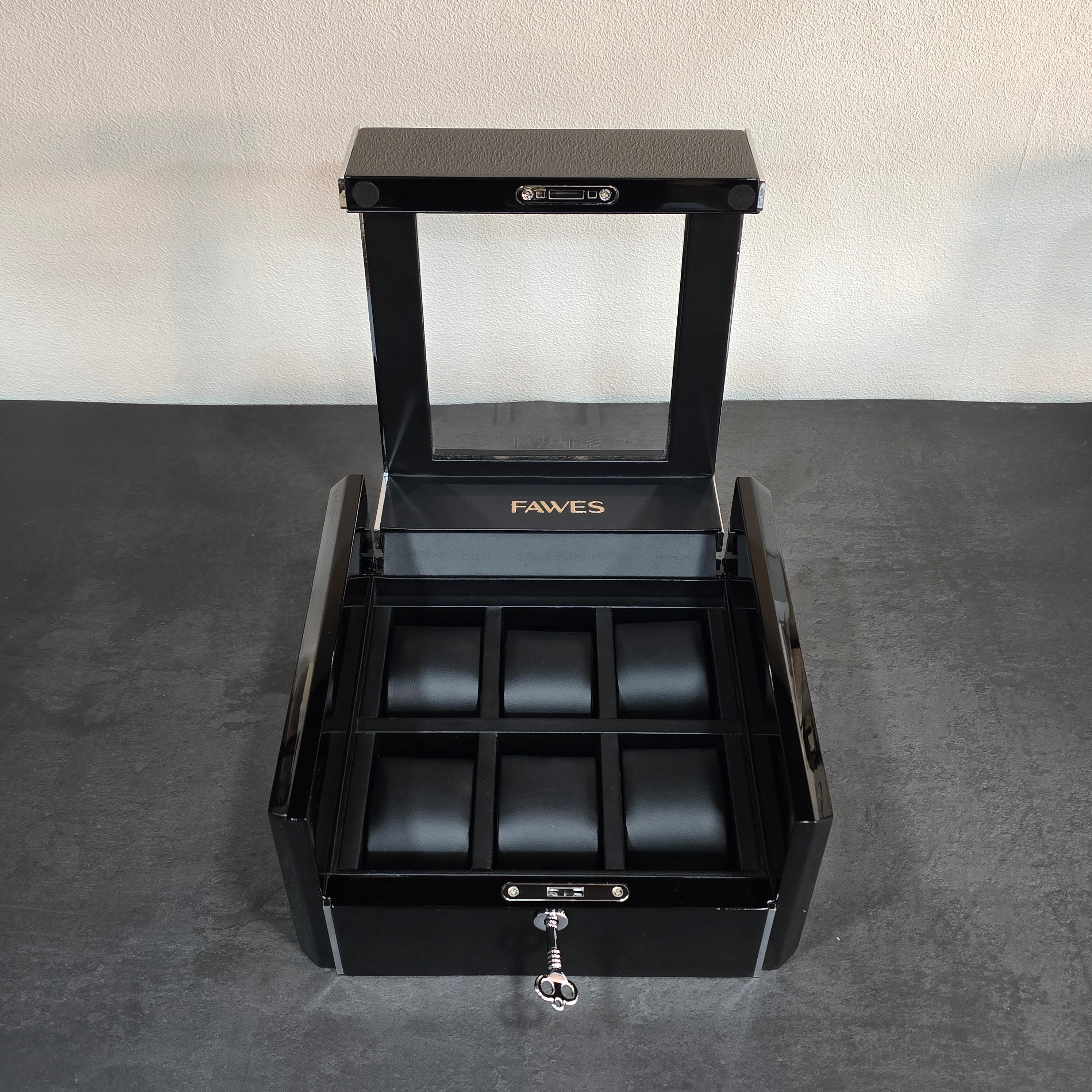 Elite - Watch Storage Box - 6 Watches