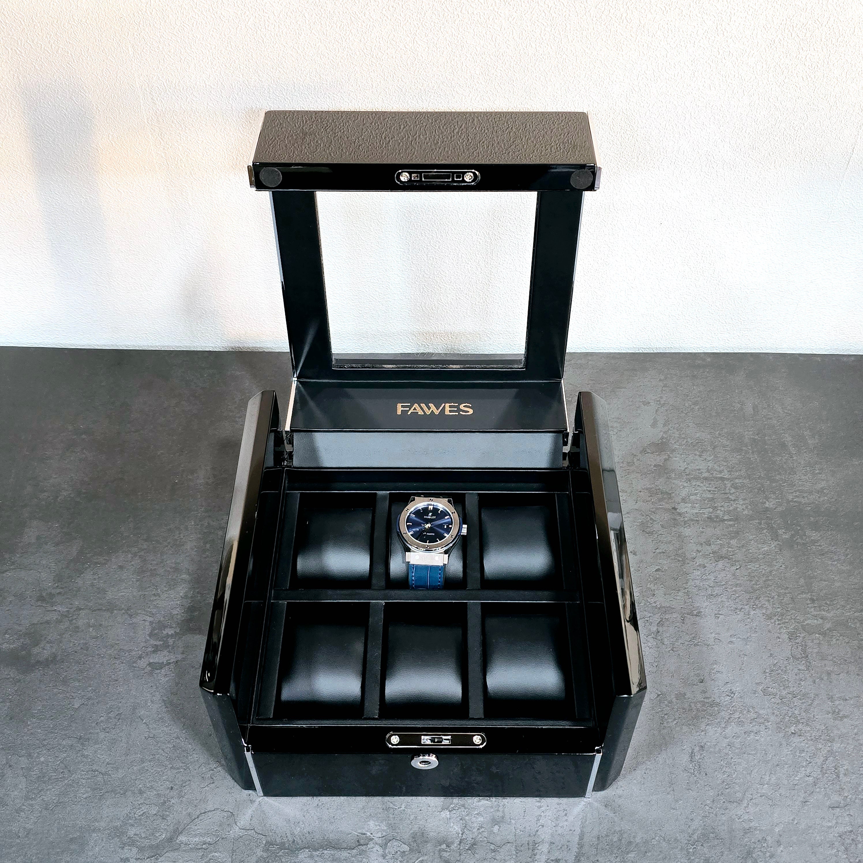 Elite - Watch Storage Box - 6 Watches