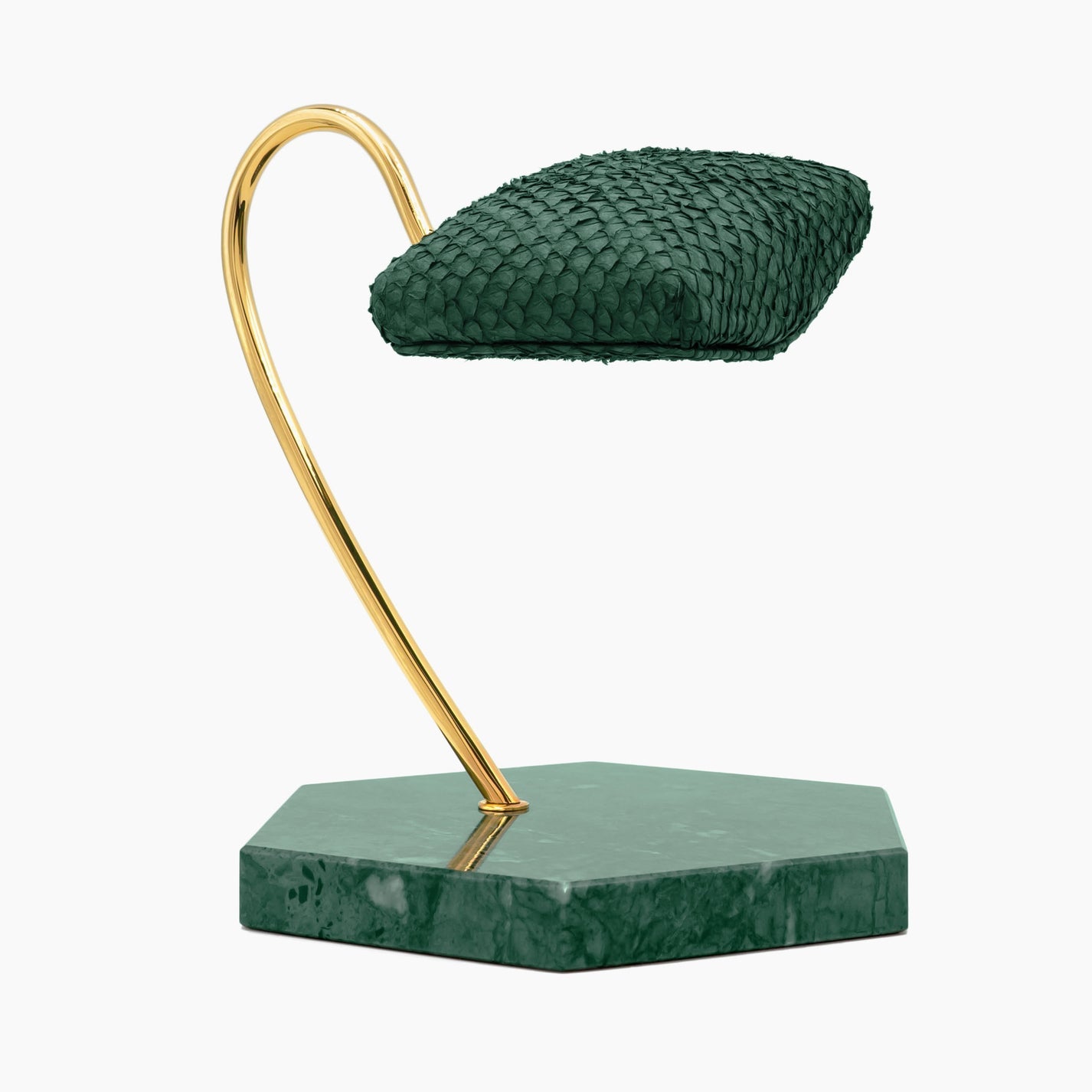 Royal Green Luxury Watch Stand - Single Cushion