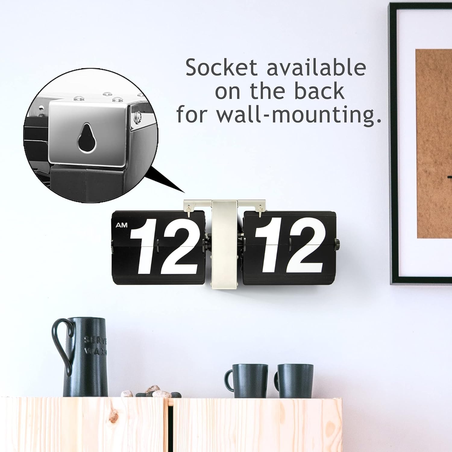 Wall Auto Flip Clock