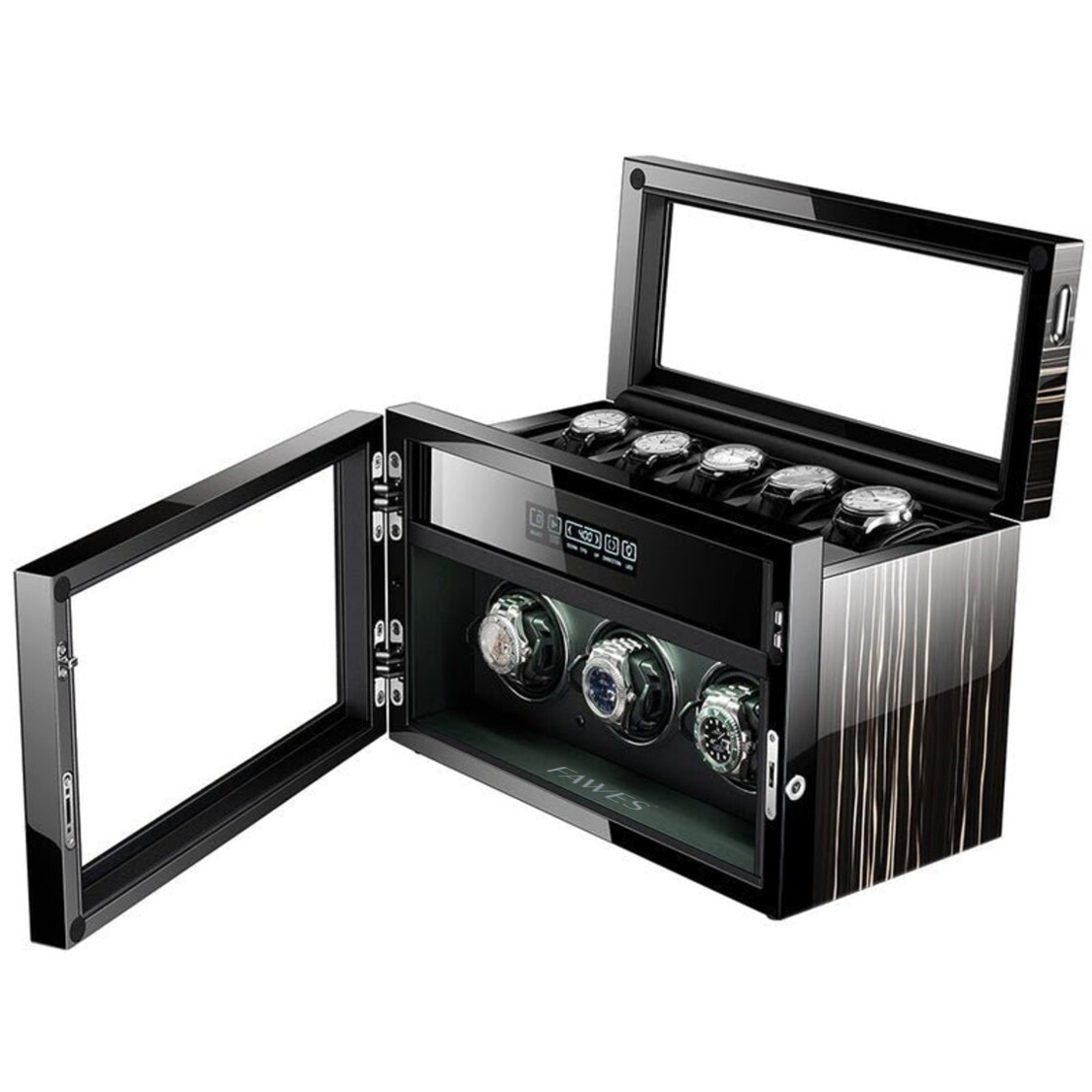 X62 - Automatic Winder - 3 Watches - Key Lock