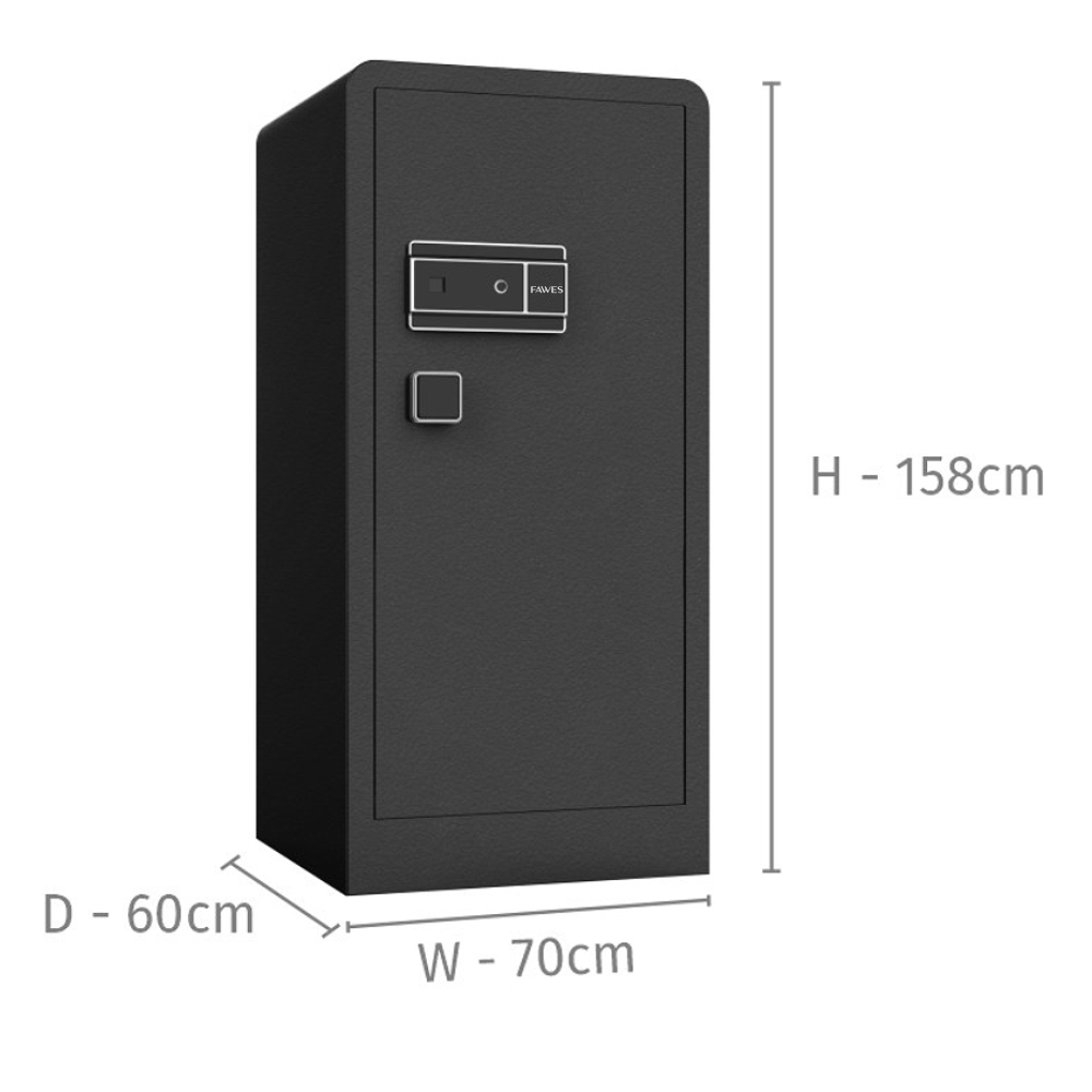 Elite XL - Safe Locker - Gloss Black