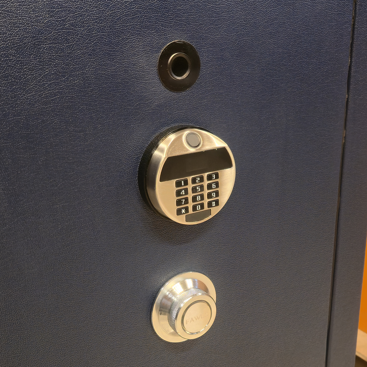 FAWES Elite S Leather Finished Security Safe – Electronic Keypad Lock