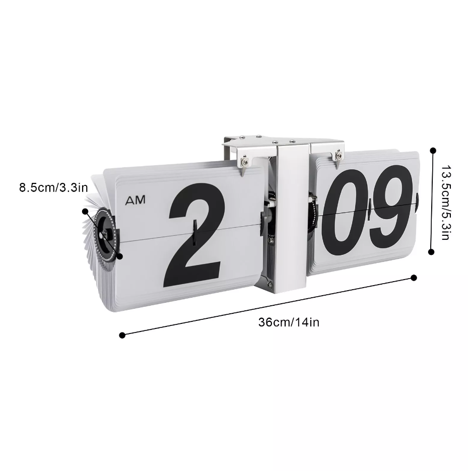 Wall Auto Flip Clock