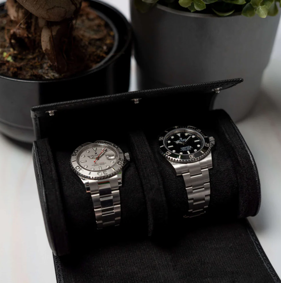 Watch Roll for Storage, Traveling - 2 Slots