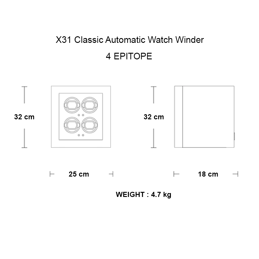 X31 Classic - 4 Watches