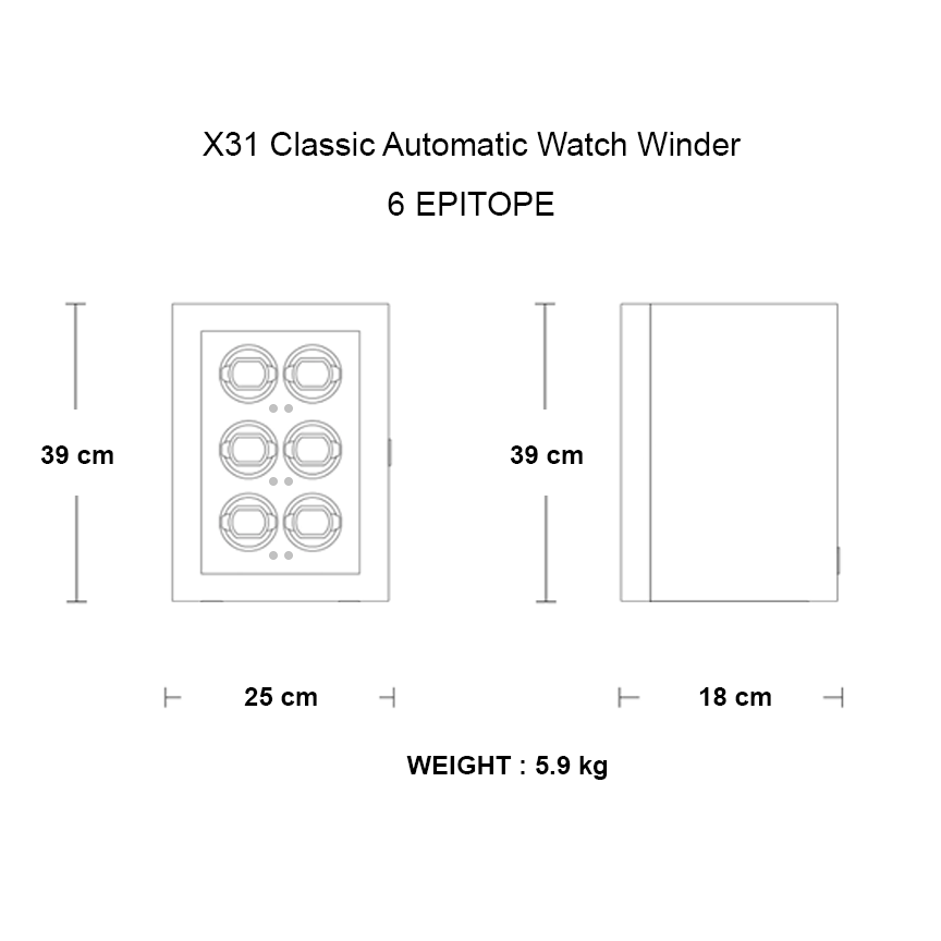 X31 Classic - 6 Watches