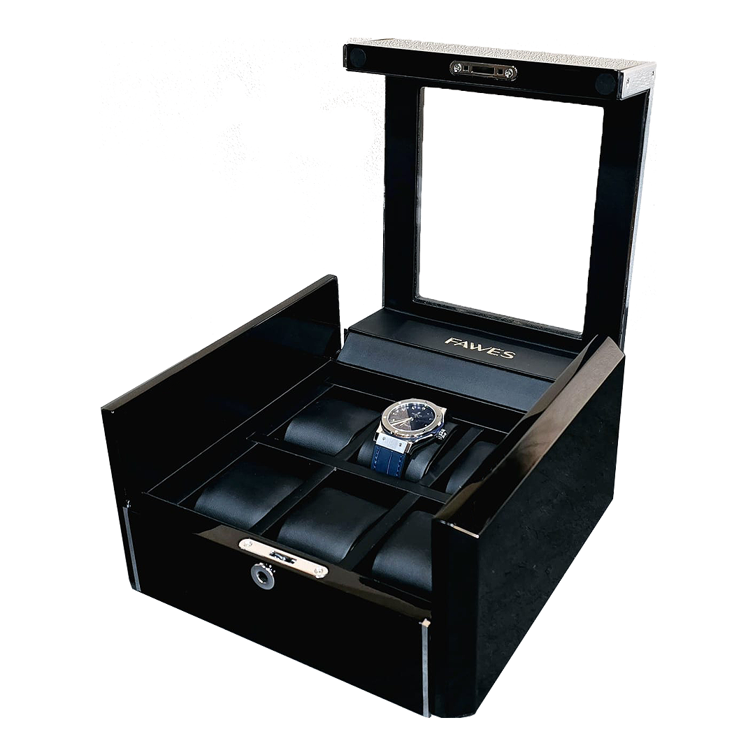 Elite - Watch Storage Box - 6 Watches