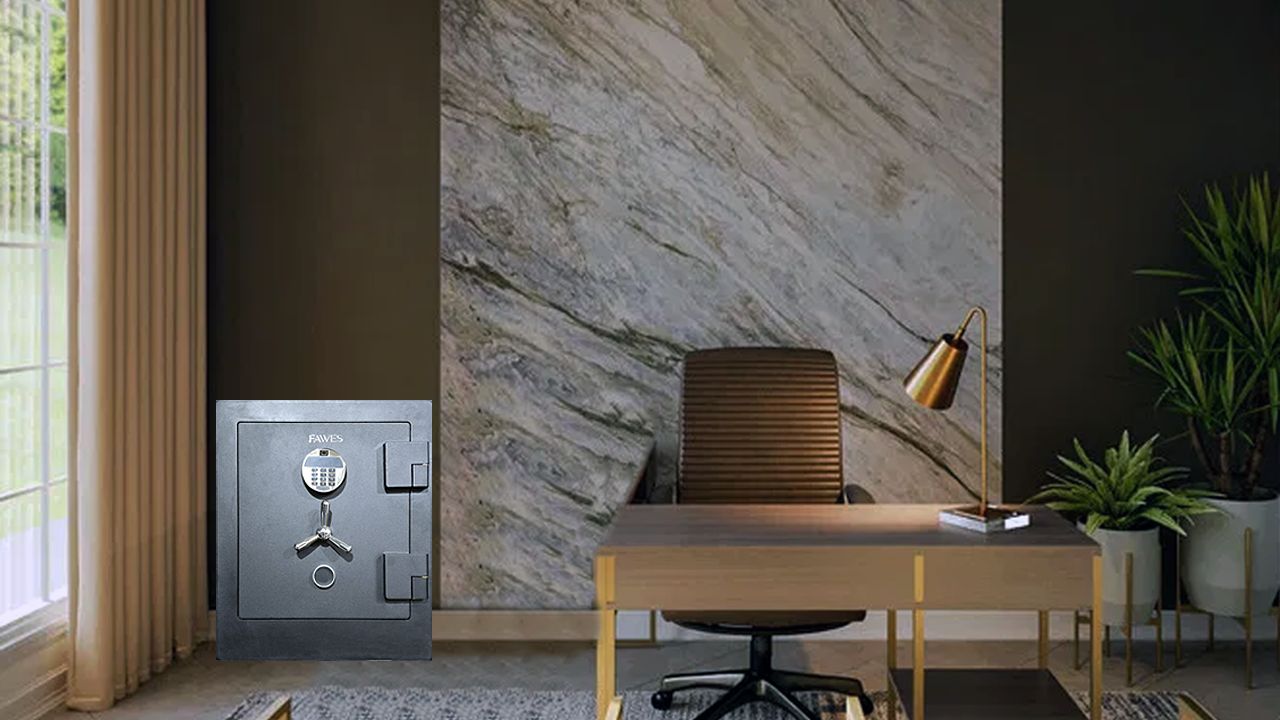 Elite XS - Safe Locker - Orange Leather