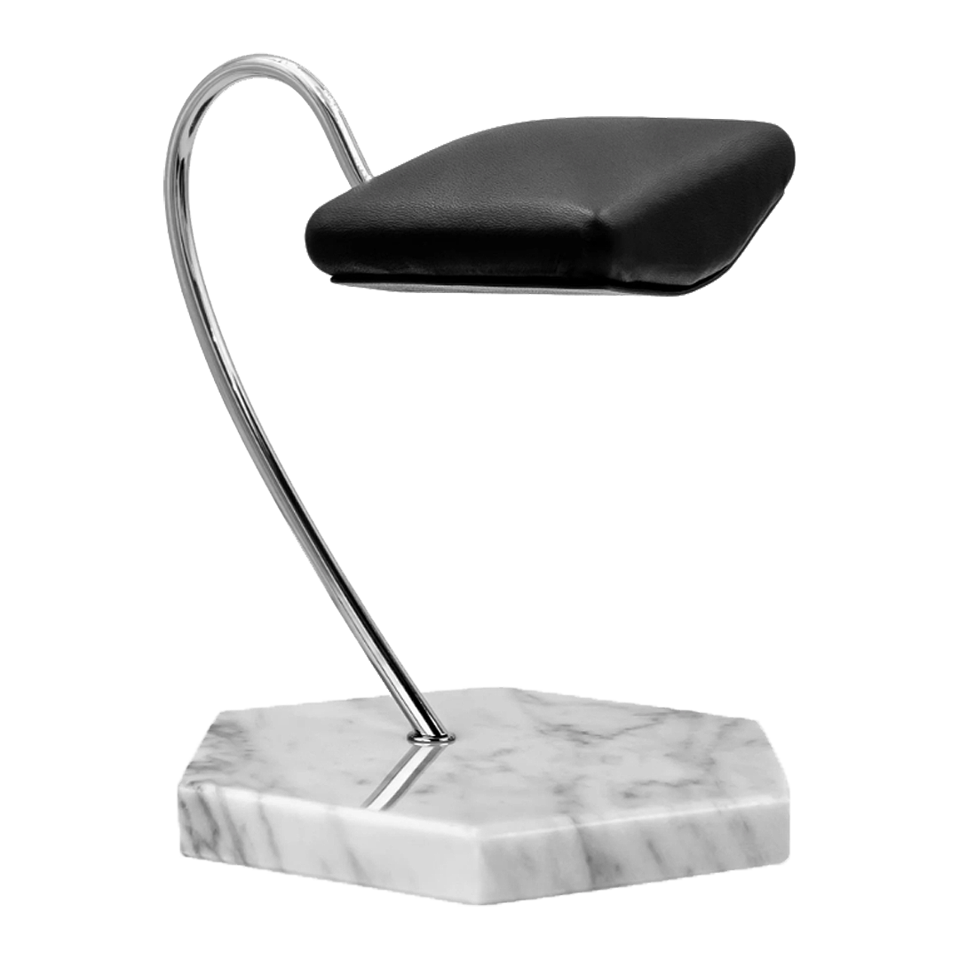 Hexagonal Luxury Watch Stand - Single Cushion - White