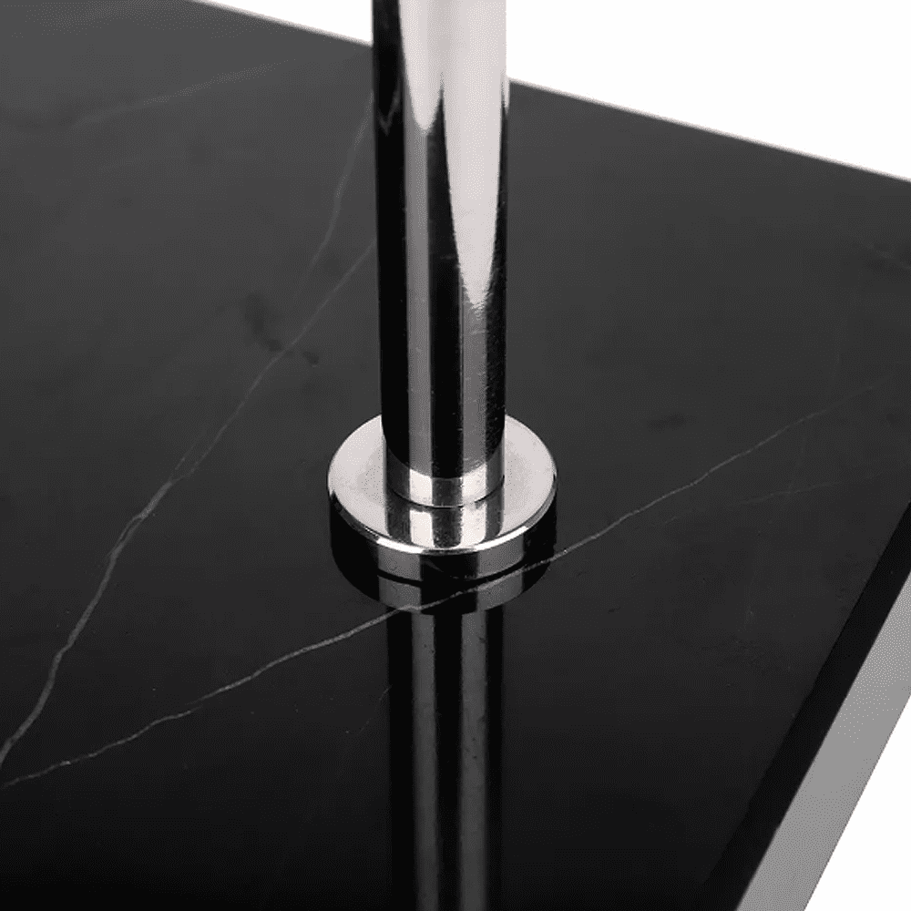 Luxury Watch Stand - Single Cushion (Marble Base) - Black