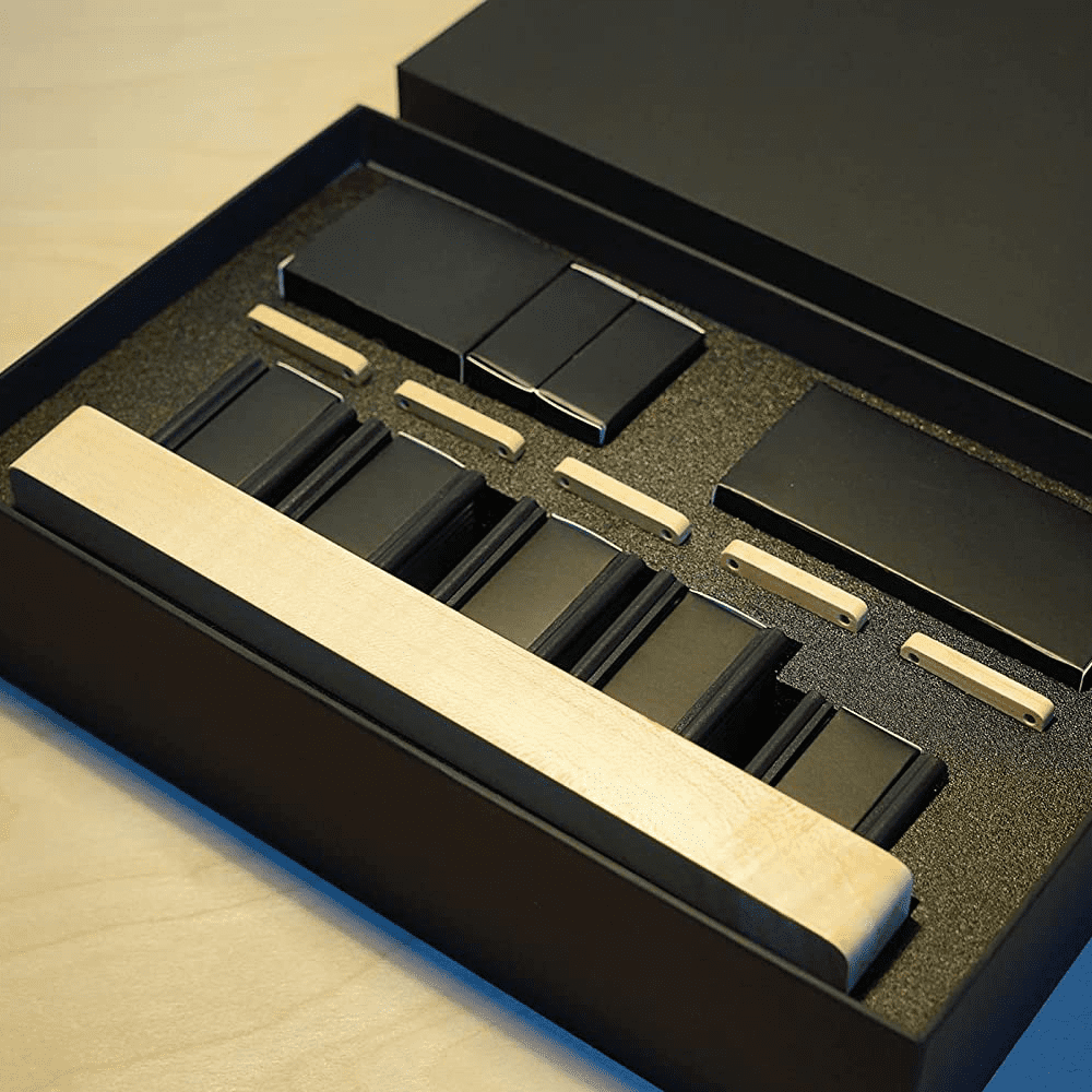 RGB LED Glow tube Digital Table Clock