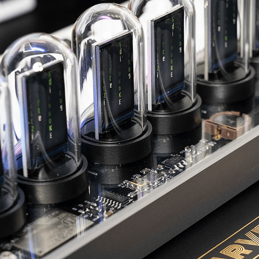 IPS Nixie Tubes Digital Table Clock