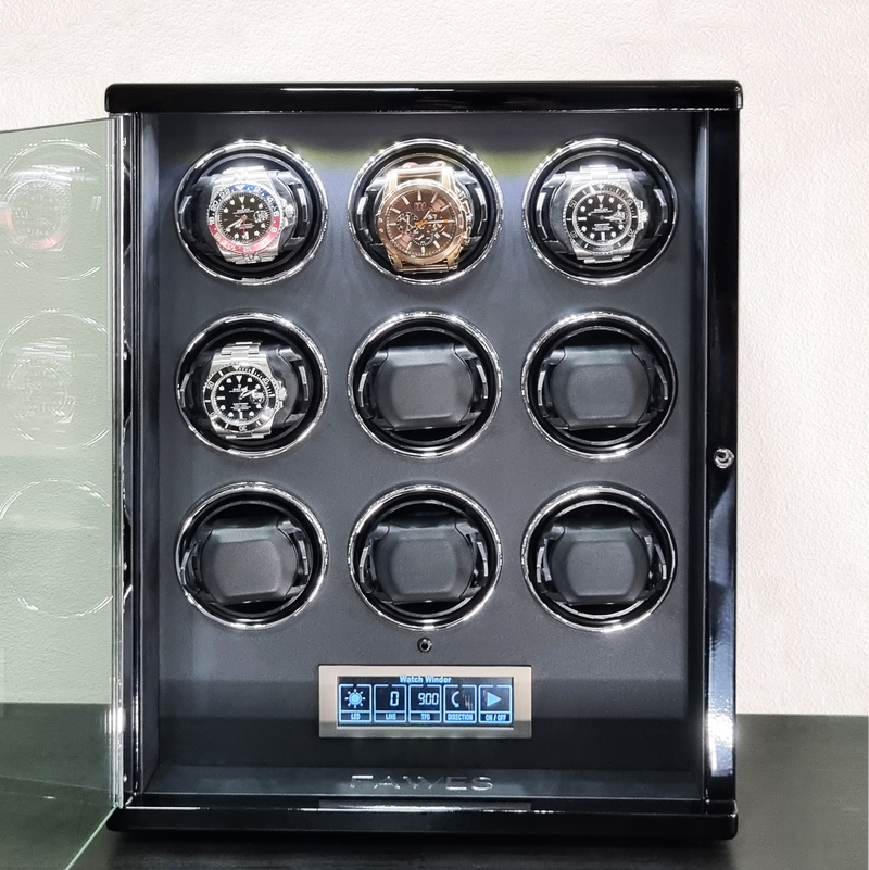 X32 Automatic Watch Winder with LCD Touch Screen - 9 Epitope