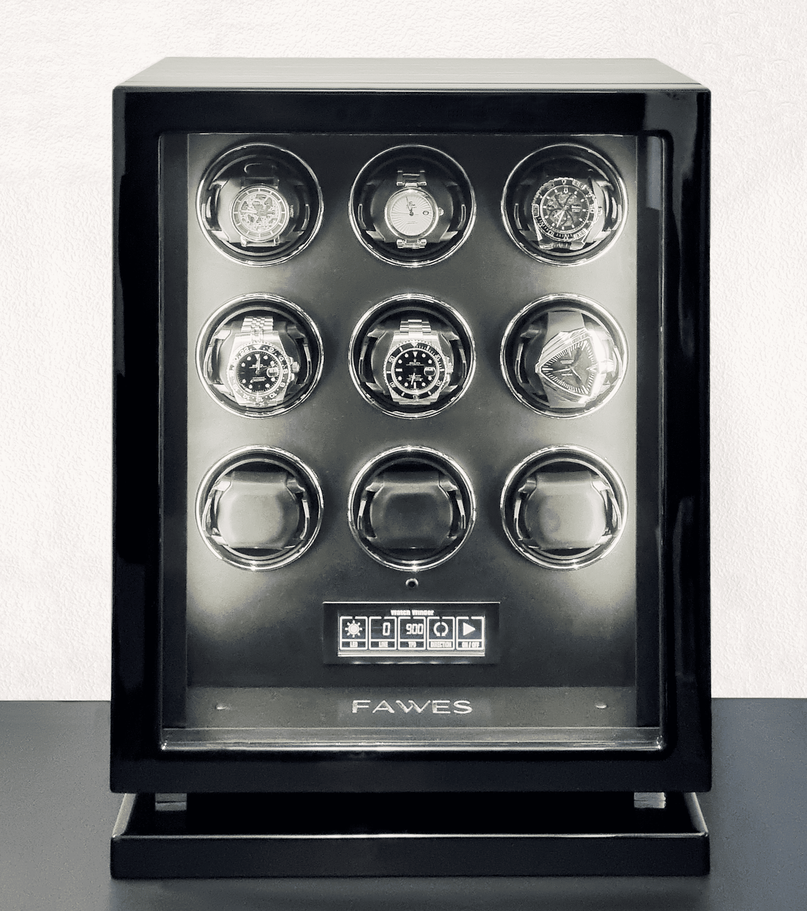 X63 Watch Winder with Biometric Access - 9 Epitope
