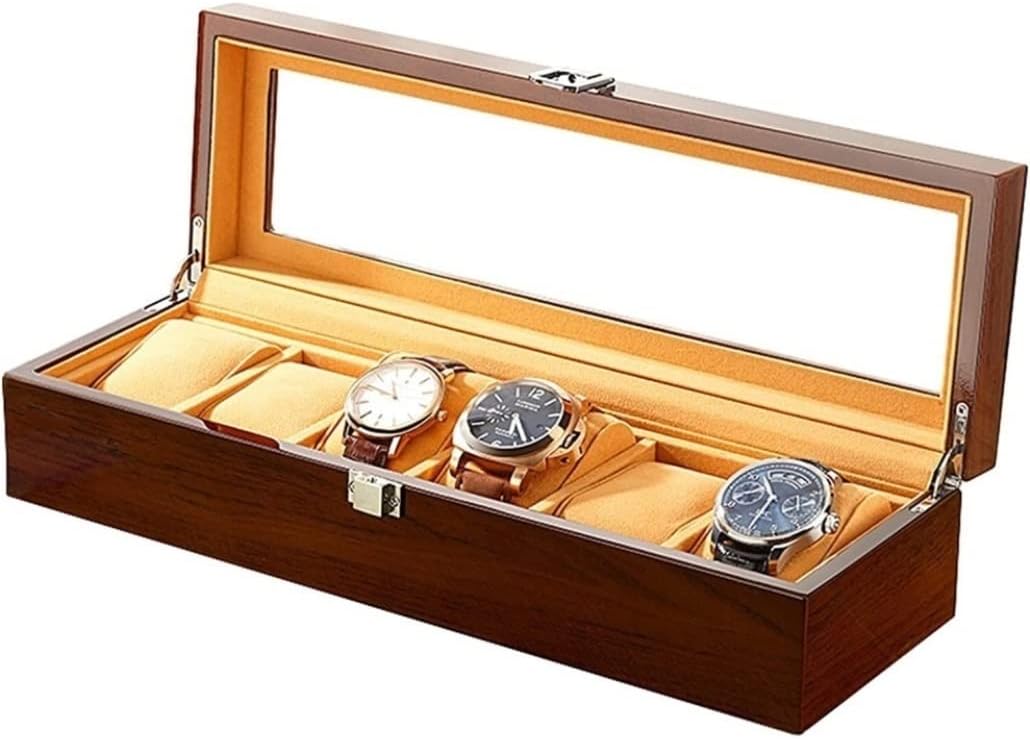 Wooden Watch Storage Cases- 6 Watches