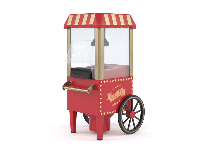 Vintage Popcorn Cart - Electric Portable