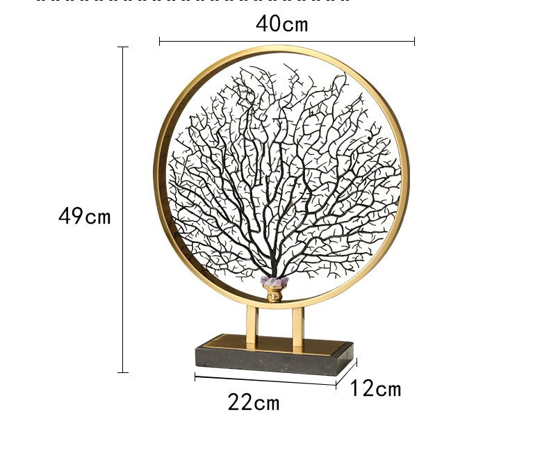 Tree of Life Showpiece - Home Decor (Marble Base)